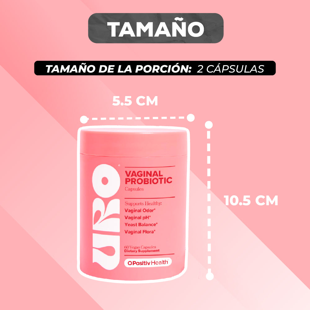 Uro Vaginal Probiotics 60 Capsulas